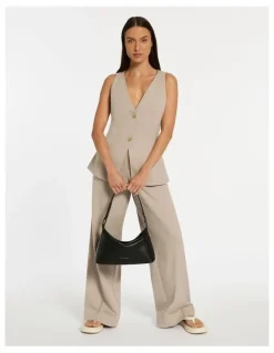 Status Anxiety Think Twice Shoulder Bag in Black