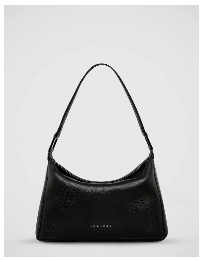 Status Anxiety Think Twice Shoulder Bag in Black