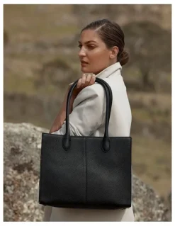 Status Anxiety Without Warning Tote Bag INin Black