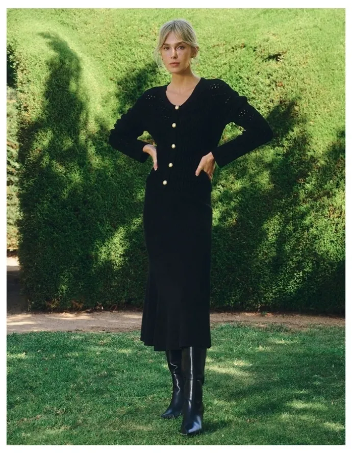 Stella Auburn Skirt in Black