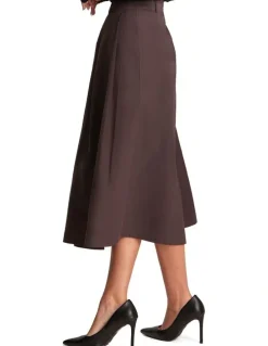 Stella Lina Skirt in Brown
