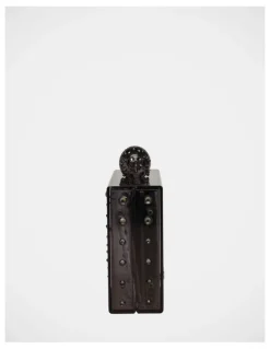 Steve Madden BAngels Clutch Bag in Black/Silver