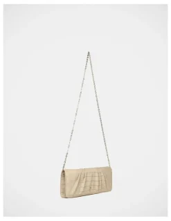 Steve Madden BAzalea Clutch Bag in Beige