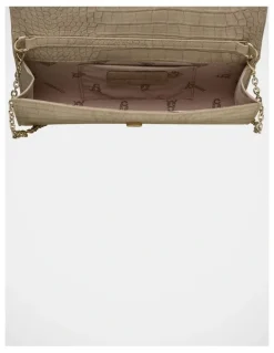 Steve Madden BAzalea Clutch Bag in Beige