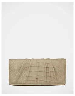 Steve Madden BAzalea Clutch Bag in Beige