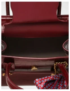 Steve Madden BDaryn Top Handle Bag in Red
