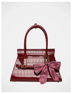 Steve Madden BDaryn Top Handle Bag in Red