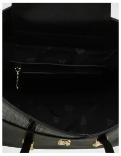Steve Madden BEliot-C Tote Bag in Black/Gold