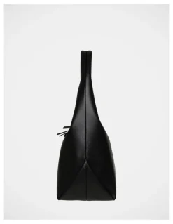 Steve Madden BIva Tote Bag in Black SIlver