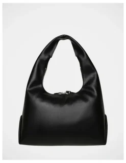 Steve Madden BIva Tote Bag in Black SIlver