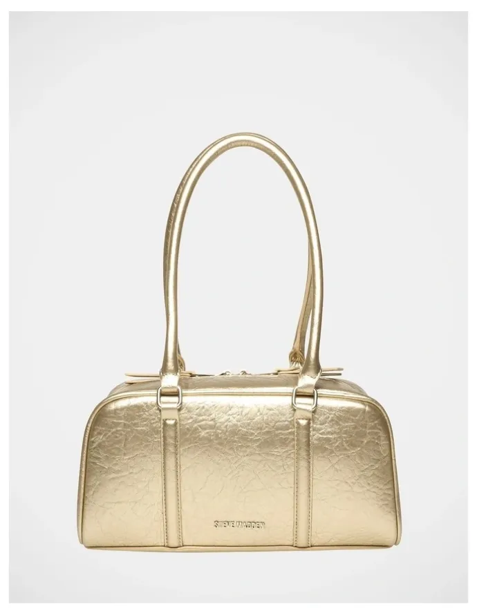 Steve Madden BMayve Satchel Bag in Gold