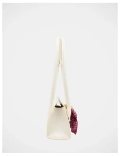 Steve Madden BMilan Top Handle Bag in Bone