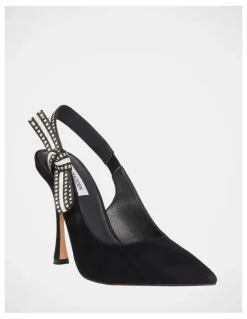 Steve Madden Bri Dress Heels in Black Suede