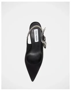 Steve Madden Bri Dress Heels in Black Suede