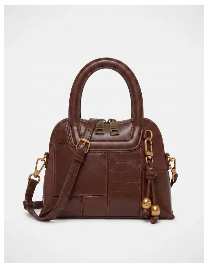 Steve Madden BRomey Top Handle Bag in Brown