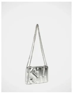 Steve Madden BZoie Crossbody Bag in Silver