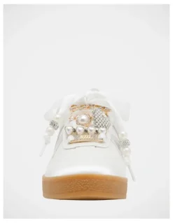 Steve Madden Degree-P Sneakers in Ivory