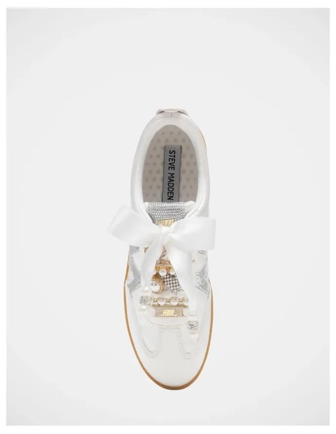 Steve Madden Degree-P Sneakers in Ivory