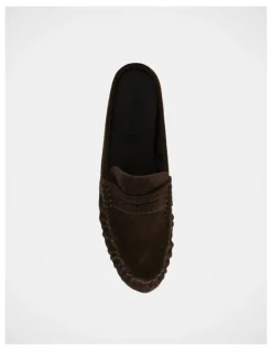 Steve Madden Rafe Loafers in Chocolate Brown