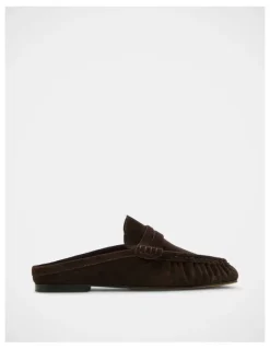 Steve Madden Rafe Loafers in Chocolate Brown