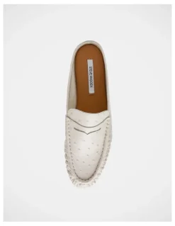 Steve Madden Rafe-Ost Loafers in Bone