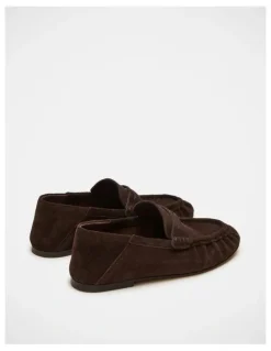 Steve Madden Roger Loafers in Chocolate Brown