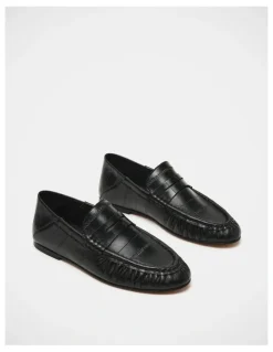 Steve Madden Roger Loafers in Black