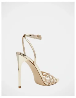 Steve Madden Sensation Dress Heels in Gold