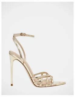 Steve Madden Sensation Dress Heels in Gold