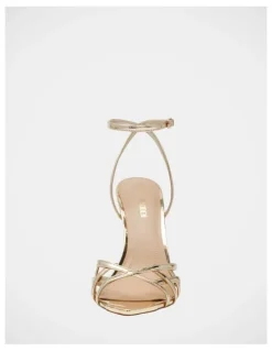Steve Madden Sensation Dress Heels in Gold