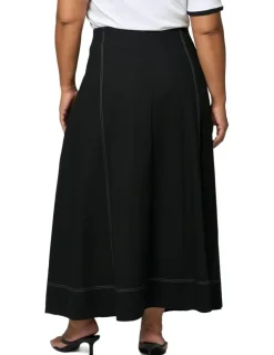 Sunday in the City Urban Mirage Maxi Skirt in Black