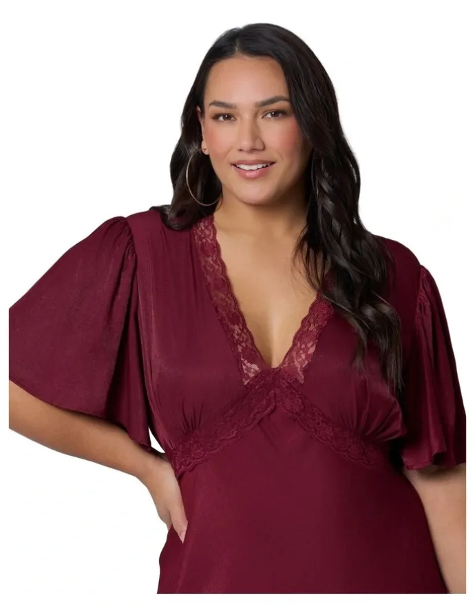Sunday in the City Electric Guitars Maxi Dress