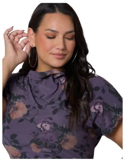 Sunday in the City Wild Grace Midi Dress