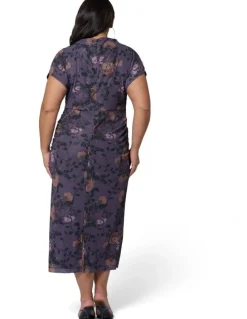 Sunday in the City Wild Grace Midi Dress