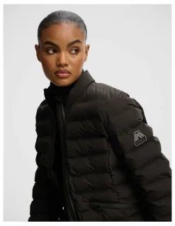 Superdry Hooded Fuji Padded Jacket in Black