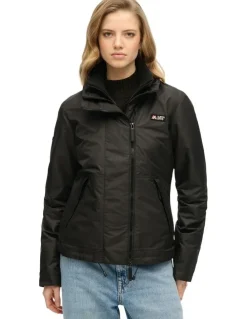 Superdry Mountain Windbreaker Jacket in Black
