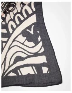 Taking Shape Abstract Print Cape Kimono Multi