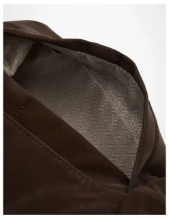 Taking Shape Adjustable Slouch Bag Brown