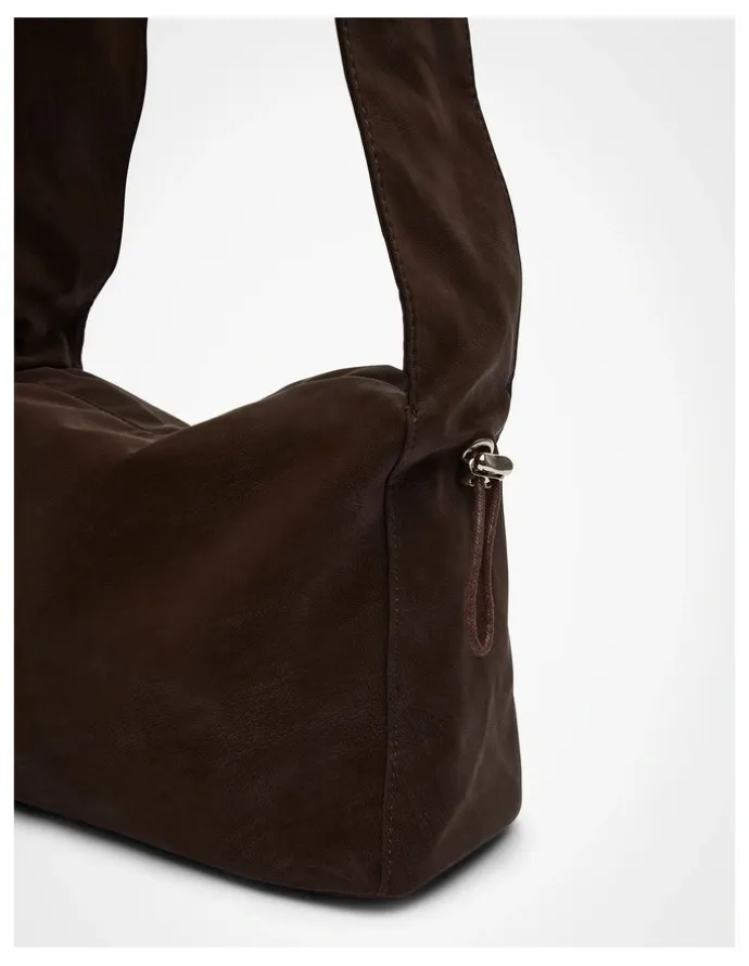 Taking Shape Adjustable Slouch Bag Brown