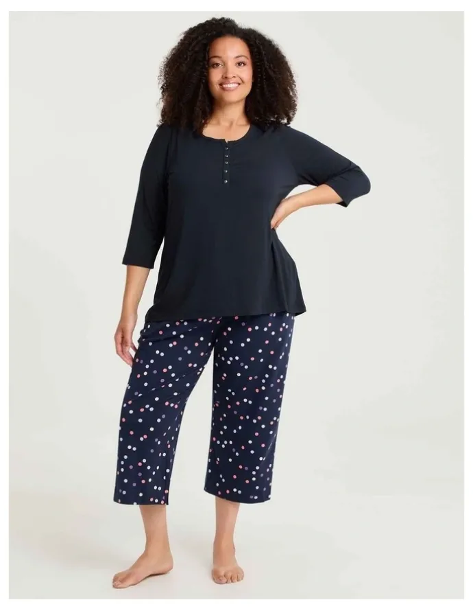 Taking Shape Australian Cotton Confetti Pj Pant Print