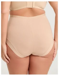 Taking Shape Australian Cotton Blend Briefs 3 Pack in Cream