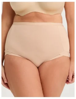 Taking Shape Australian Cotton Blend Briefs 3 Pack in Cream