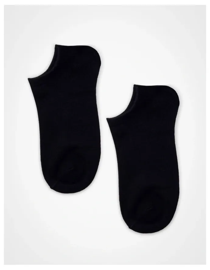 Taking Shape Bamboo Ankle Socks 5 Pack in Black