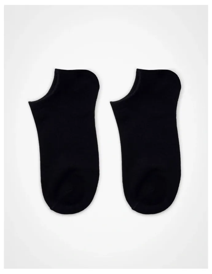Taking Shape Bamboo Ankle Socks 5 Pack in Black