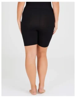 Taking Shape Bamboo Anti Chafe Crop Short Black