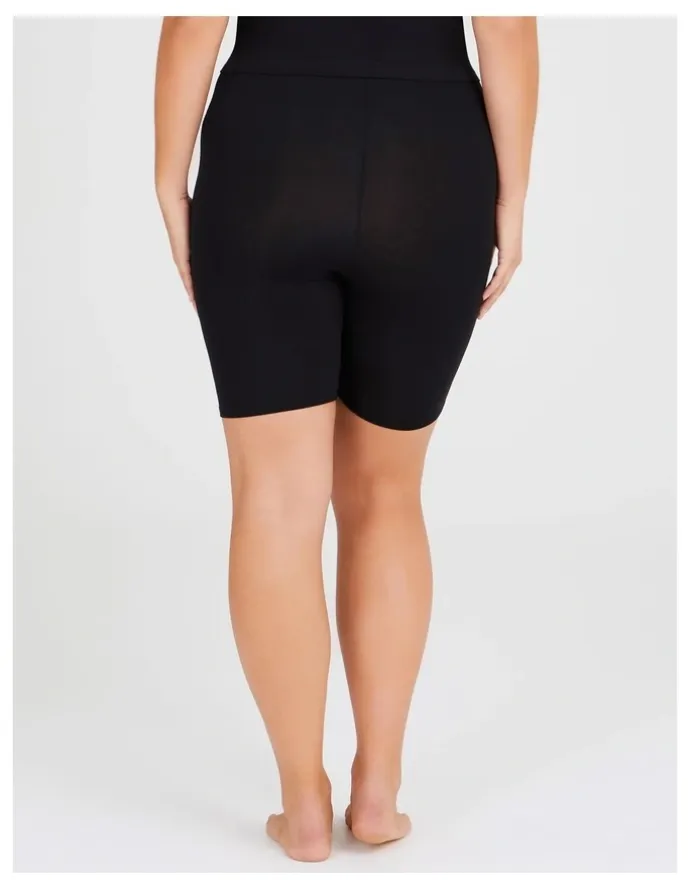 Taking Shape Bamboo Anti Chafe Crop Short Black