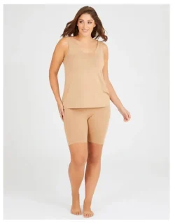 Taking Shape Bamboo Anti Chafe Crop Short in Natural