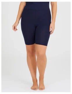 Taking Shape Bamboo Anti Chafe Crop Short Dark Indigo