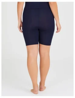 Taking Shape Bamboo Anti Chafe Crop Short Dark Indigo