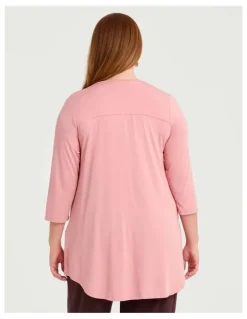 Taking Shape Bamboo Base 3/4 Sleeve Top
